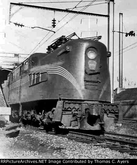 PRR GG-1 Electric, 1955